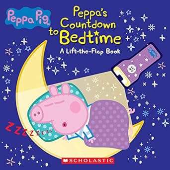 countdown to bedtime lift the flap book with flashlight 1st edition scholastic 1338805762, 978-1338805765
