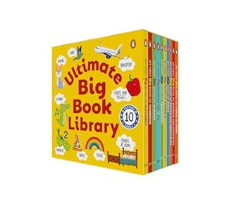 ultimate big book library a boxset of 10 illustrated board books for preschool kids toddlers penguin early