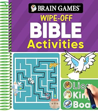 brain games wipe off bible activities 1st edition publications international ltd ,brain games 1639380779,