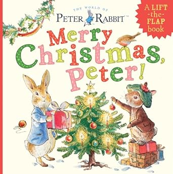 merry christmas peter a lift the flap book 1st edition beatrix potter 0241634687, 978-0241634684