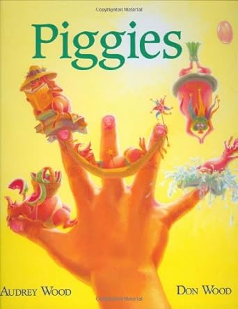 piggies book and musical cd 1st edition audrey wood ,don wood 015205667x, 978-0152056674
