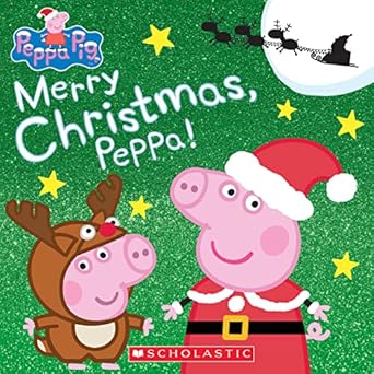 merry christmas peppa 1st edition melanie mcfadyen ,eone 1338573314, 978-1338573312