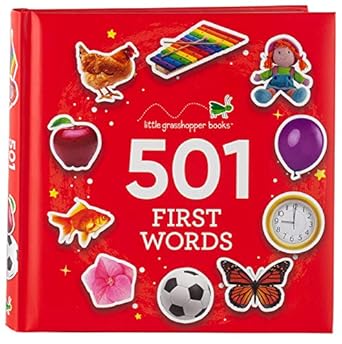 501 first words 1st edition little grasshopper books ,publications international ltd 1640309829,