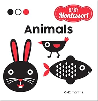 animals a baby montessori book 1st edition chiara piroddi ,agnese baruzzi 1524862681, 978-1524862688