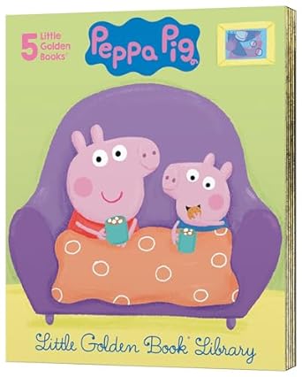 peppa pig little golden book boxed set 1st edition courtney carbone ,zoe waring 059370293x, 978-0593702932