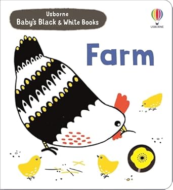 babys black and white books farm 1st edition mary cartwright ,leeza hernandez 1835405282, 978-1835405284