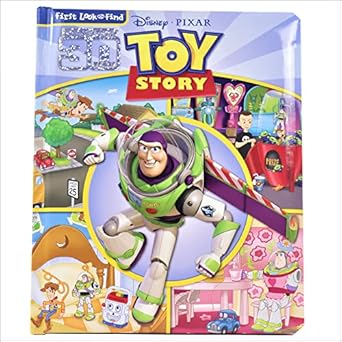 disney pixar toy story buzz lightyear woody and more first look and find activity book pi kids 1st edition pi
