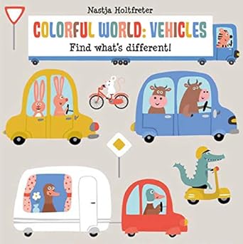 colorful world vehicles 1st edition nastja holtfreter 1610678478, 978-1610678476
