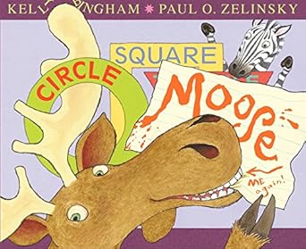 circle square moose 1st edition kelly bingham ,paul o zelinsky 0062290037, 978-0062290038