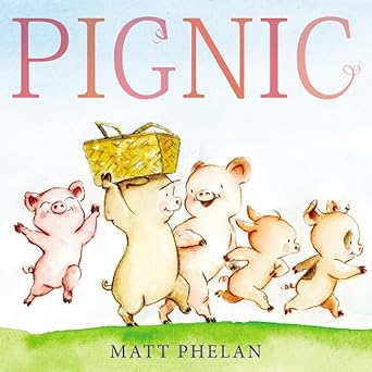 pignic a springtime book for kids 1st edition matt phelan 0062443399, 978-0062443397