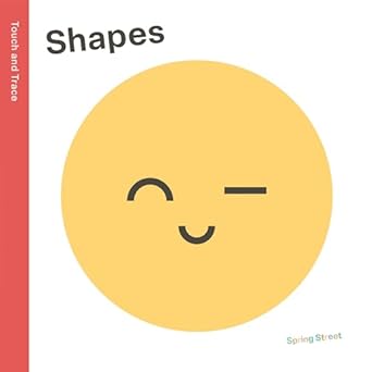 spring street touch and trace shapes 1st edition boxer books 1915801451, 978-1915801456