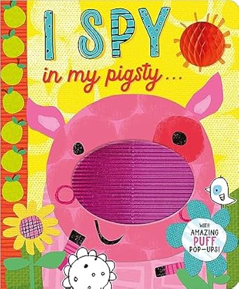 i spy in my pigsty 1st edition christie hainsby ,lara ede 1805447548, 978-1805447542