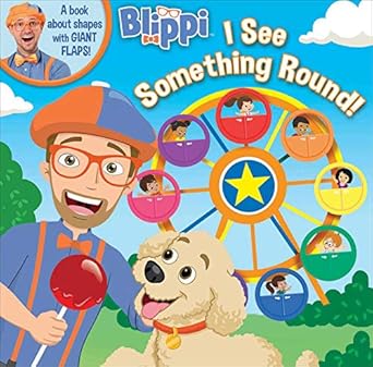 blippi i see something round 1st edition editors of studio fun international 0794445594, 978-0794445591