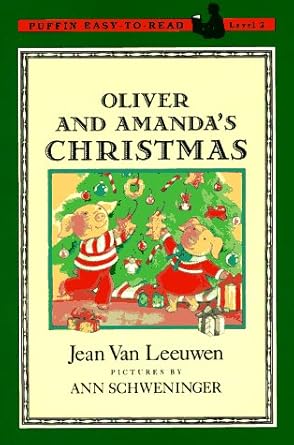 oliver and amandas christmas puffin easy to read level 2 1st edition jean van leeuwen ,ann schweninger