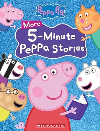 more peppa 5 minute stories 1st edition scholastic 1546124187, 978-1546124184
