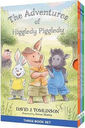 the adventures of higgledy piggledy three book set 1st edition david j tomlinson ,janna mattia 0829460446,