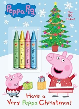 have a very peppa christmas 1st edition golden books 0593118944, 978-0593118948