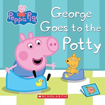peppa pig george goes to the potty 1st edition david gomez ,eone 1338819267, 978-1338819267