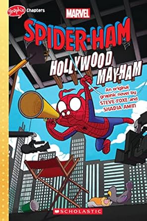 spider ham hollywood may ham 1st edition steve foxe ,shadia amin 1338806696, 978-1338806694