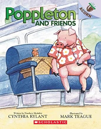 poppleton and friends an acorn book 1st edition cynthia rylant ,mark teague 1338566695, 978-1338566697