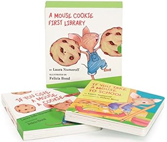 a mouse cookie first library 1st edition laura numeroff ,felicia bond 0061174793, 978-0061174797