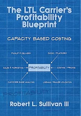 the ltl carriers profitability blueprint 1st edition robert l sullivan 1647043549, 978-1647043544