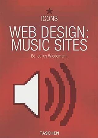 web design music sites 1st edition julius wiedemann 3822849588, 978-3822849583
