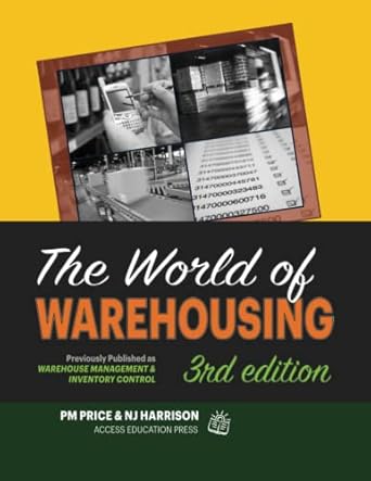 the world of warehousing previously published as warehouse management and inventory control 1st edition
