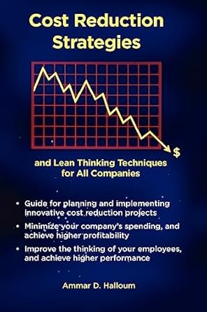 cost reduction strategies 1st edition ammar halloum 0980119715, 978-0980119718