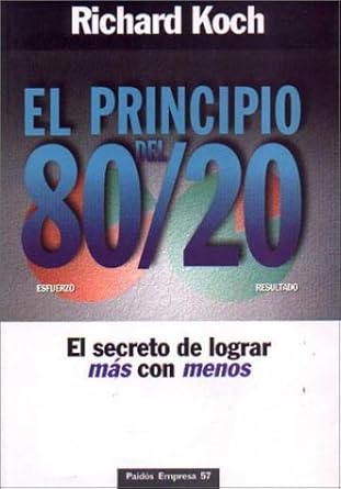 principio del 80/20 el 1st edition richard koch 950121057x, 978-9501210576