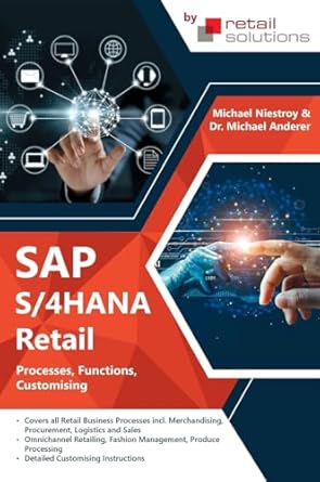 sap s/4hana retail 1st edition dr michael anderer ,michael niestroy 1916849075, 978-1916849075