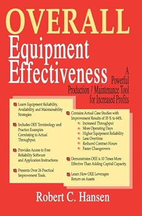 overall equipment effectiveness 1st edition robert hansen 0831131381, 978-0831131388