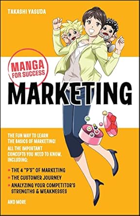 marketing manga for success 1st edition takashi yasuda 1394176139, 978-1394176137