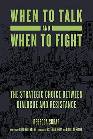when to talk and when to fight the strategic choice between dialogue and resistance 1st edition rebecca subar