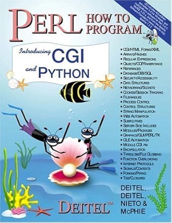 perl how to program 1st edition harvey m deitel ,paul j deitel ,t r nieto ,david c mcphie 0130284181,