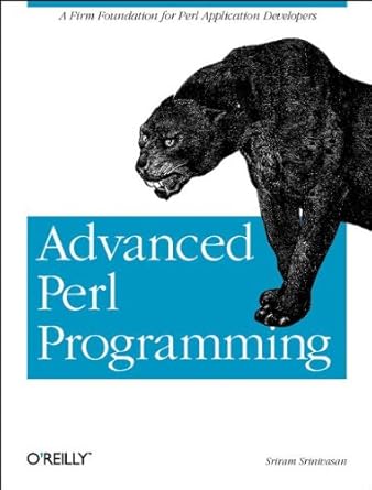 advanced perl programing 1st edition sriram srinivasan 1565922204, 978-1565922204