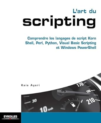 lart du scripting comprendre les langages de script korn shell perl python visual basic scripting et windows