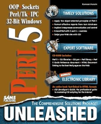 perl 5 unleashed 1st edition kamran husain ,robert f breedlove 0672308916, 978-0672308918