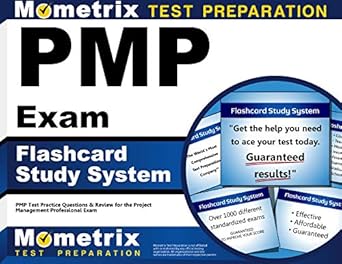 pmp exam flashcard study system pmp test practice questions and review for the project management