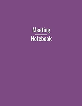 meeting notebook taking minutes of meetings notes action items attendees topics business meeting notebook 150