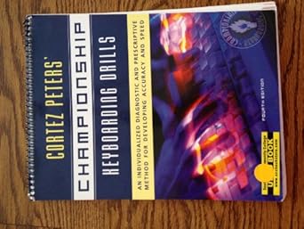 cortez peters championship keyboarding drills an individualized diagnostic and prescriptive method for