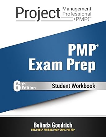 pmls pmp student workbook 6 1st edition belinda goodrich 1986621545, 978-1986621540