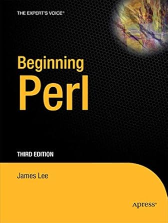 beginning perl 1st edition james lee 1430227931, 978-1430227939