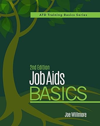 job aids basics 1st edition joe willmore 1562866362, 978-1562866365
