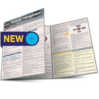 strategic management quickstudy laminated reference and study guide 1st edition dr kyle allison 1423249348,