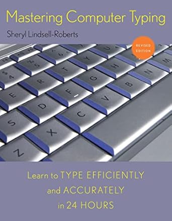 mastering computer typing 1st edition sheryl lindsell roberts 0547333196, 978-0547333199