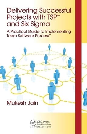 delivering successful projects with tsp and six sigma a practical guide to implementing team software process