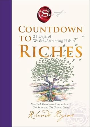countdown to riches 21 days of wealth attracting habits 1st edition rhonda byrne 0063478625, 978-0063478626
