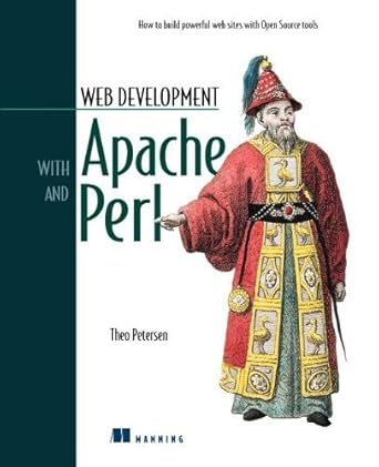 web development with apache and perl 1st edition theo peterson ,theo petersen 1930110065, 978-1930110069