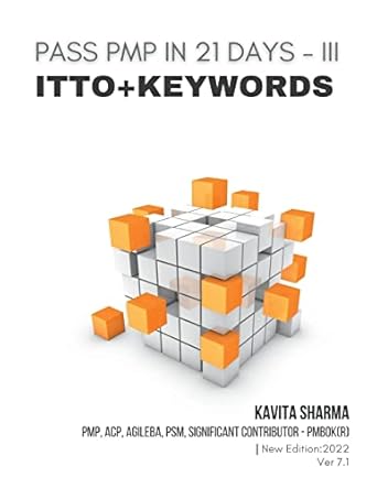 pass pmp in 21 days iii itto + keywords 1st edition kavita sharma 1737828421, 978-1737828426